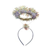 CINTILLO HALO TRANSPARENTE NACARADO